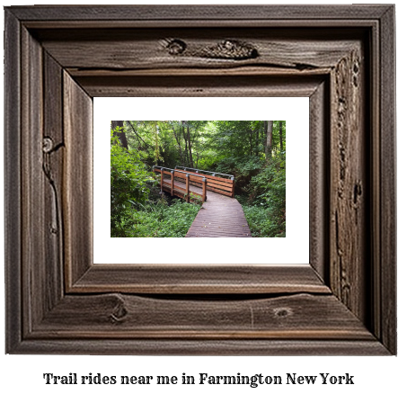 trail rides near me in Farmington, New York